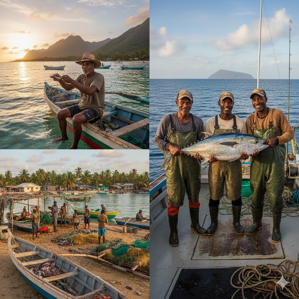 Fishing in Mauritius